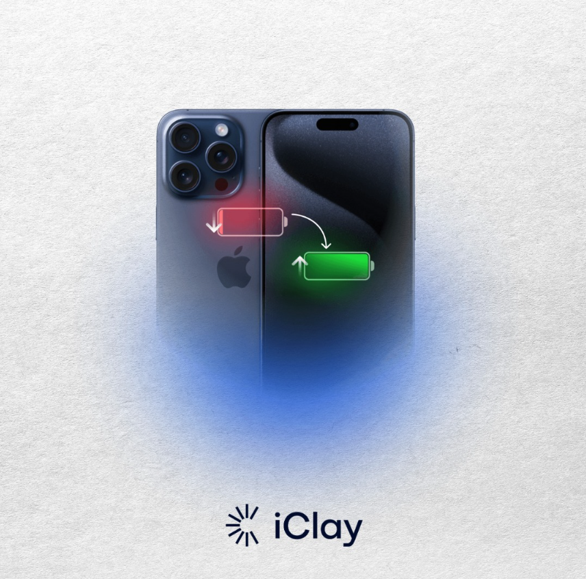 iPhone com indicador de bateria
